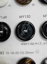 MY150 Cúc 4 Lỗ Viền Nhựa Resin Polyester DAIYA BUTTON Ảnh phụ