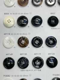 MY150 Cúc 4 Lỗ Viền Nhựa Resin Polyester DAIYA BUTTON Ảnh phụ