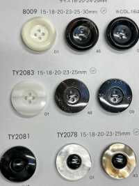 TY2083 Cúc Nhựa Resin Polyester 4 Lỗ DAIYA BUTTON Ảnh phụ