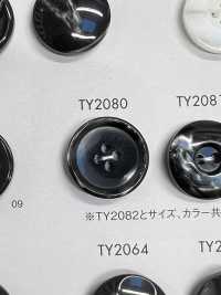 TY2080 Cúc 4 Lỗ Viền Nhựa Resin Polyester DAIYA BUTTON Ảnh phụ