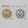 JPS300 Nút Mạ 4 Lỗ Bằng Nhựa Resin ABS