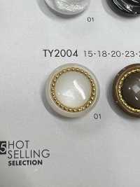 TY2004 Cúc Nhựa Resin Polyester DAIYA BUTTON Ảnh phụ