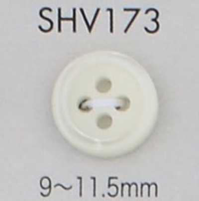 SHV173 Cúc Vỏ Trai 4 Lỗ Có Viền
