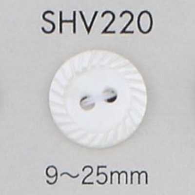 SHV220 Cúc Vỏ Trai 2 Lỗ
