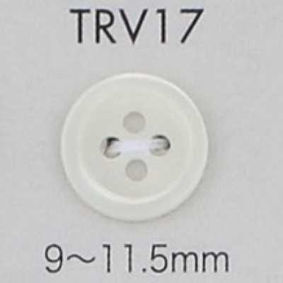TRV17 Cúc Vỏ Trai 4 Lỗ Có Viền
