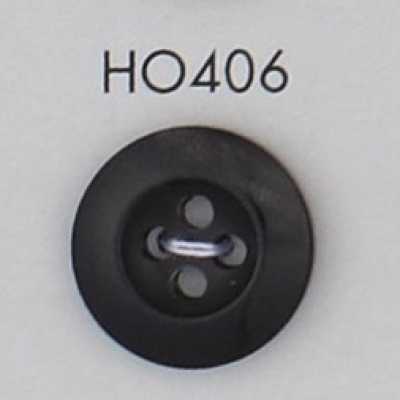 HO406 Cúc Sừng Trâu 4 Lỗ Chất Liệu Tự Nhiên
