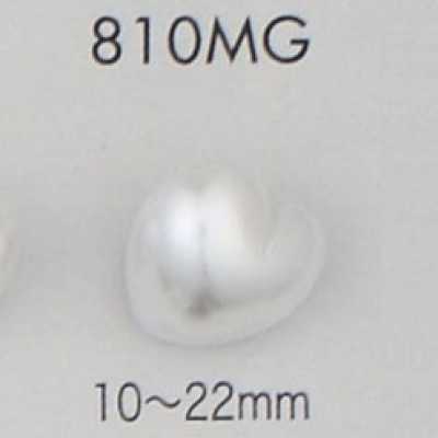 810MG Cúc Chân Kim Loại Màu Vàng, Chất Liệu Urê Vân Ngọc Trai