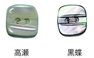 494 Cúc Vỏ Trai 2 Lỗ Không Viền