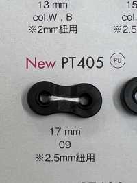 PT405 Nút Chặn Dây Hai Lỗ Nhựa Resin Polyurethane[Mặt Thắt Lưng Và Móc] DAIYA BUTTON Ảnh phụ