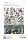 28093 Vải cotton lawn 60s in họa tiết hoa