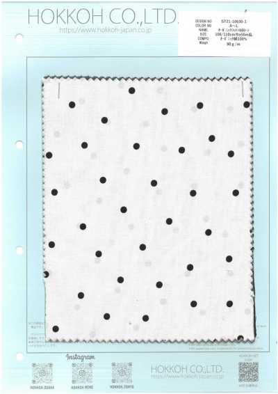 ST21-10630-1 Vải Cotton Lawn Hữu Cơ 60s