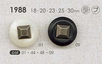 1988 Cúc Bằng Nhựa Resin Polyester/nhựa Resin ABS
