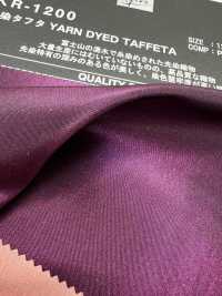 KR1200 Lụa Taffeta Nhuộm Sợi SỢI TAFFETA Nhuộm Sợi[Vải] Vải Nhân Vật Ảnh phụ