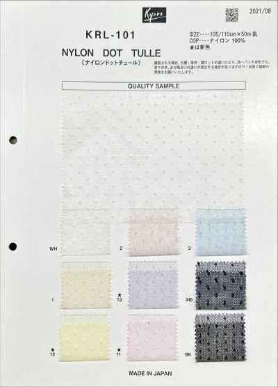 KRL101 Tuyn Chấm Nylon