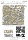 KKF8725-W-D3 Đăng Ten Jacquard Polyester Vân Melange Khổ Rộng