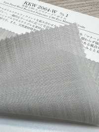 KKW2064-W-D1 Vải Voan Voan Manored 1/80 Nhuộm Sợi Uni Textile Ảnh phụ