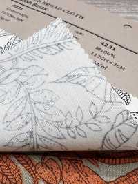 4231 LÁ Thư Giãn Phong Cách Vải Broadcloth VANCET Ảnh phụ
