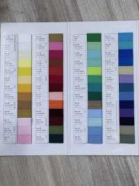 ASH-SAMPLE Thẻ Màu WALDES[Catalogue Sản Phẩm] Dây Khoá Kéo Asahi Ảnh phụ