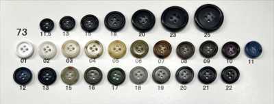 73 Cúc 4 Lỗ Có Viền Bằng Nhựa Resin Urê