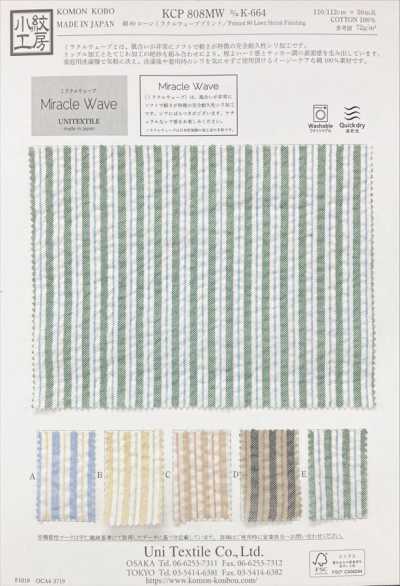 KCP808MW-DK-664 Cotton 80 Vải Cotton Lawn In Miracle Wave