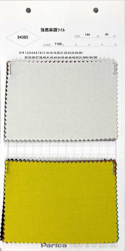 84385 Vải Twill Giả Lanh Xoắn Mạnh