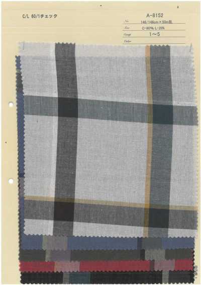 A-8152 C/L 60/1 Kẻ Caro