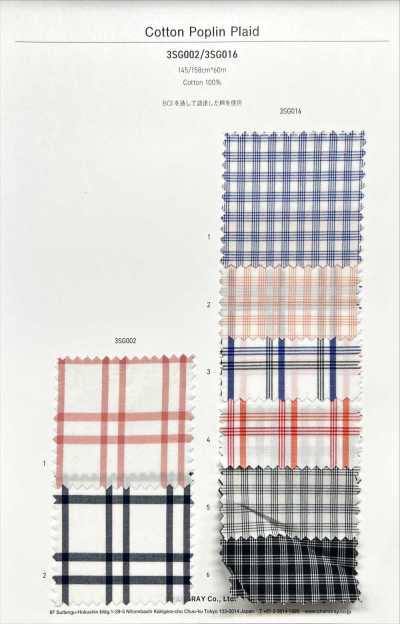 3SG016 Poplin Cotton Caro