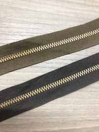 4-G-CO-OR Dây Khoá Kéo WALDES ® Vintage, Màu đồng đỏ, 4 Kích Cỡ, Mở Băng Cotton Dây Khoá Kéo Asahi Ảnh phụ