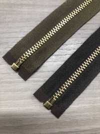 4-G-CO-OR Dây Khoá Kéo WALDES ® Vintage, Màu đồng đỏ, 4 Kích Cỡ, Mở Băng Cotton Dây Khoá Kéo Asahi Ảnh phụ