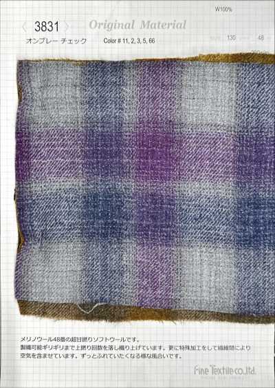 3831 Kẻ Caro Ombre