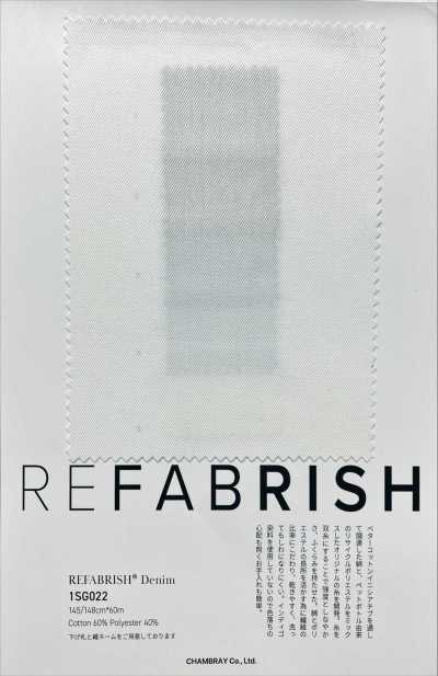 1SG022 REFABLISH®︎ Vải Bò
