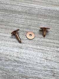 W-CUR Đinh Tán đồng WALDES® 9/13mm[Cúc Bấm 4 Thành Phần Và Mắt Cáo Eyelet] Dây Khoá Kéo Asahi Ảnh phụ