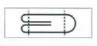 M-8000-ST-2 M-8000 Xịt Cuộn Chống Cháy ST-2 (Mũi Gấp Bốn Cạnh)[Dây Băng Ruy Băng] STAR BRAND (Hoshika) Ảnh phụ