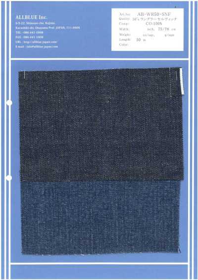 AB-WR50-SNF Selvedge Wrangler Thập Niên 50