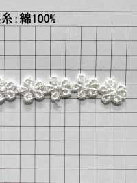 25548RC Ren / Đăng Ten Hóa Học Kyowa Lace Ảnh phụ