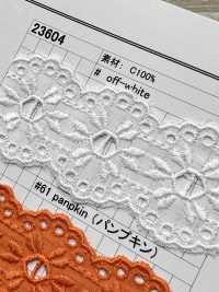 23604 Ren / Đăng Ten Hóa Học Hẹp Kyowa Lace Ảnh phụ