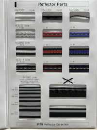 M-2012 Bộ Phận Phản Xạ M-2012 (Chiều Rộng Khoảng 11MM)[Ruy Băng, Băng, Dây] STAR BRAND (Hoshika) Ảnh phụ