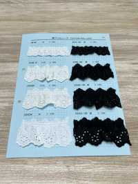 8106-1F Ren / Đăng Ten Bèo Cotton Kyowa Lace Ảnh phụ