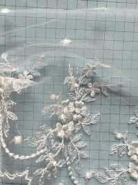 T24051-T15 Ren Thêu Vải Tuyn Ren / Đăng Ten Kyowa Lace Ảnh phụ