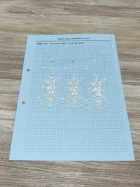 T24051-T15 Ren Thêu Vải Tuyn Ren / Đăng Ten Kyowa Lace Ảnh phụ