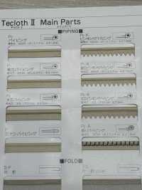 A-8400-PIPING Dây Viền ống A-8400 Techcross II[Ruy Băng, Băng, Dây] STAR BRAND (Hoshika) Ảnh phụ