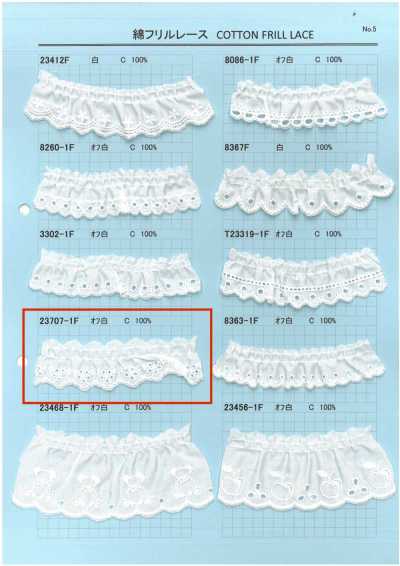 23707-1F Ren Bèo Nhún Cotton