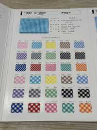 1000-BT Dây Viền Xéo Cắt Sẵn Chéo Phẳng Gingham 1000 T/C[Ruy Băng, Băng, Dây] STAR BRAND (Hoshika) Ảnh phụ