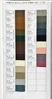 3-G-E-OR Dây Khoá Kéo Cổ điển WALDES'174;, Đồng đỏ, 3 Kích Cỡ, Mở Bằng Băng Polyester Dây Khoá Kéo Asahi Ảnh phụ