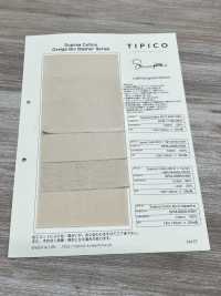 SPM-1136-KBW Supima 60/2 Vải Cotton Moleskin Ruồi Nhẹ TIPICO (Dệt May Kuwamura) Ảnh phụ