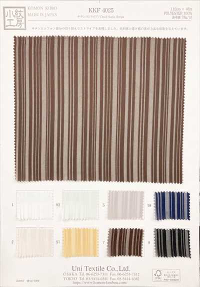 KKF4025 Satin Kẻ Sọc