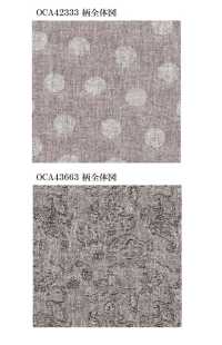 OCA43663 C/L Jacquard "Chintz"[Vải] Oharayaseni Ảnh phụ