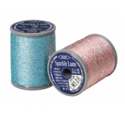 SPARKLE-LARE Chỉ Kim Tuyến Lấp Lánh Ghép 3 Sợi