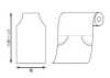 41926 Vỏ Cuộn Phẳng PE Rộng 500mm X 800mm