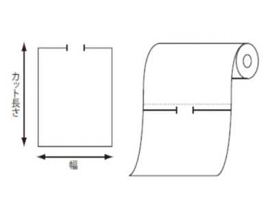 41933 Bọc Cuộn đáy PE Rộng 500mm × 1100mm